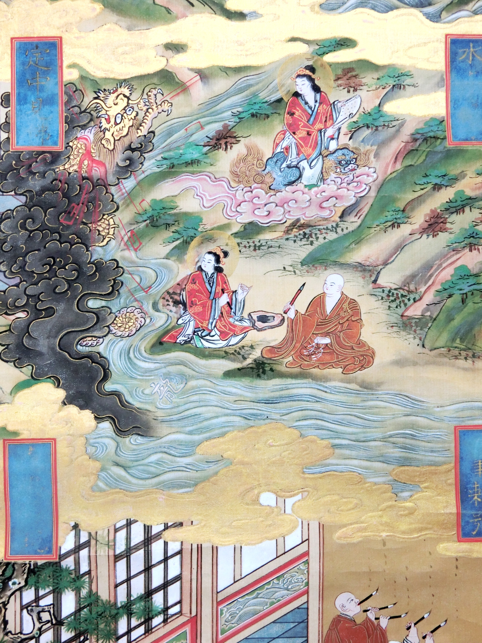 作品詳細: 弘法大師御伝絵 四幅