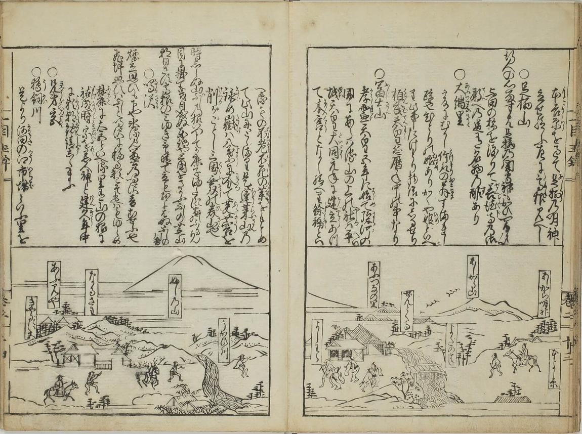 歴史的な絵巻に描かれた日本の文化