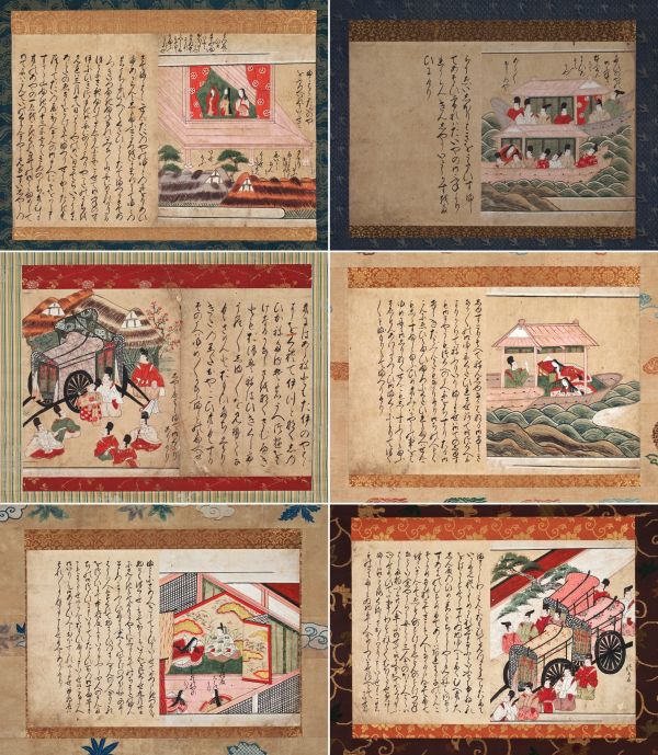 Naraehon Iwaya  6 scrolls 
