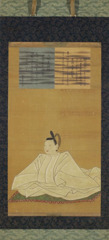 崇徳天皇像<br>
