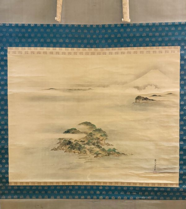 狩野養川院惟信<br>
江の島図