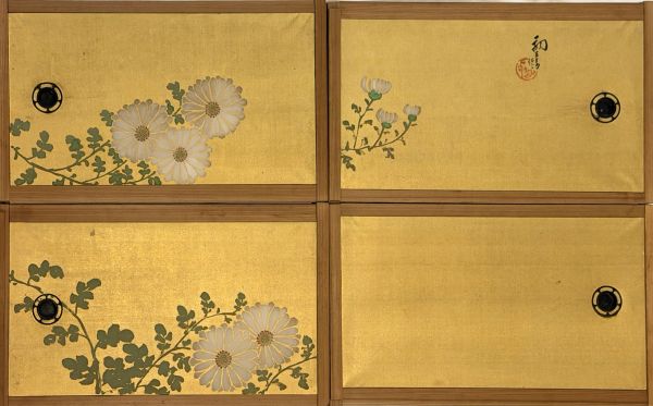 吉田初三郎<br>
襖絵