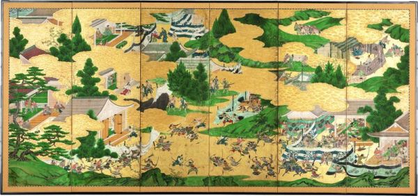 曽我物語図屏風