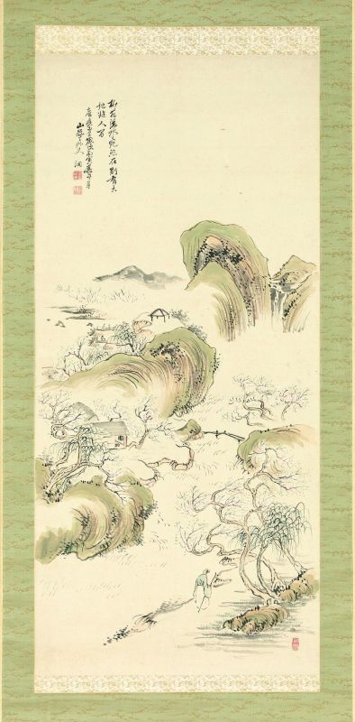 三枝真洞<br>
武陵桃源図